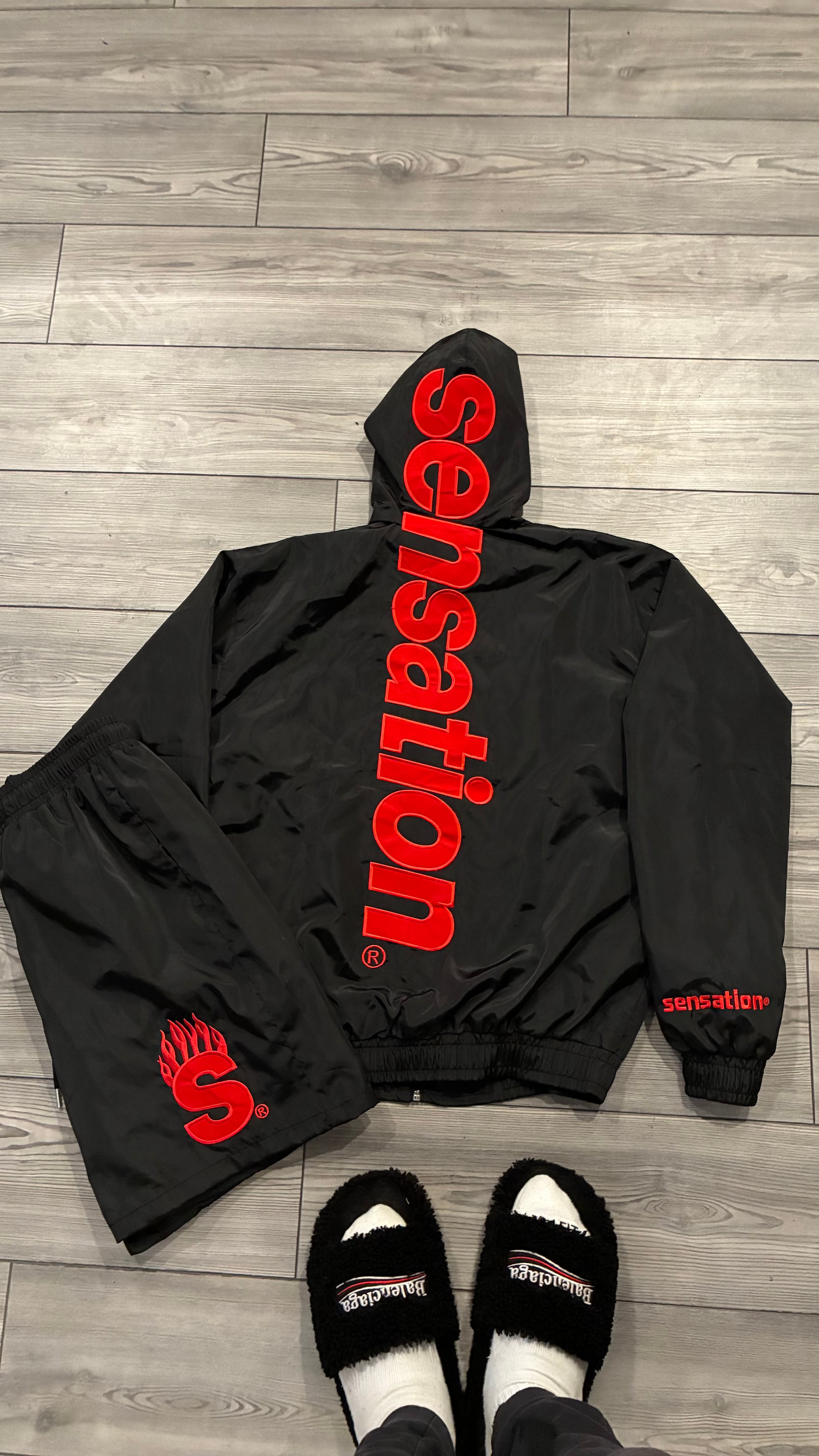 “Black/Red” Flame Series Set