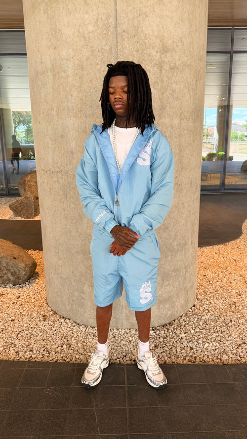 “Baby Blue/White” Flame Series Set