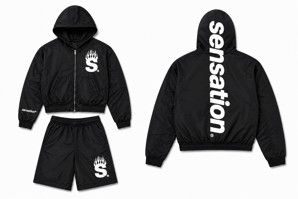 Black/White Flame Series Set